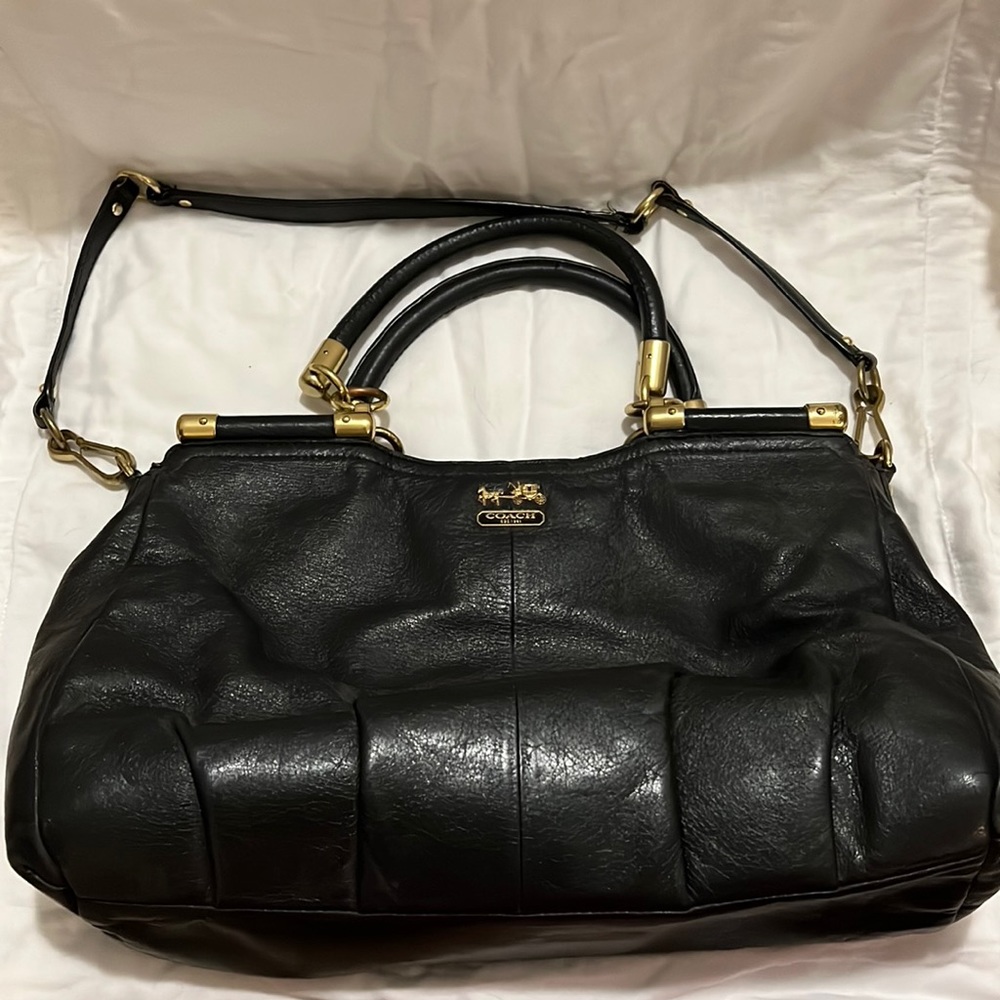 Black Coach Shoulder Bag
